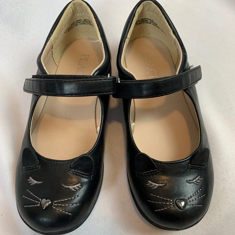 Girls Black Kitty Maryjane Shoes The Children's Place